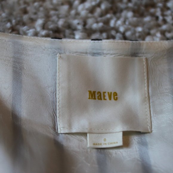 Anthropologie Maeve Chessia Striped Lace Dress - Picture 5 of 8